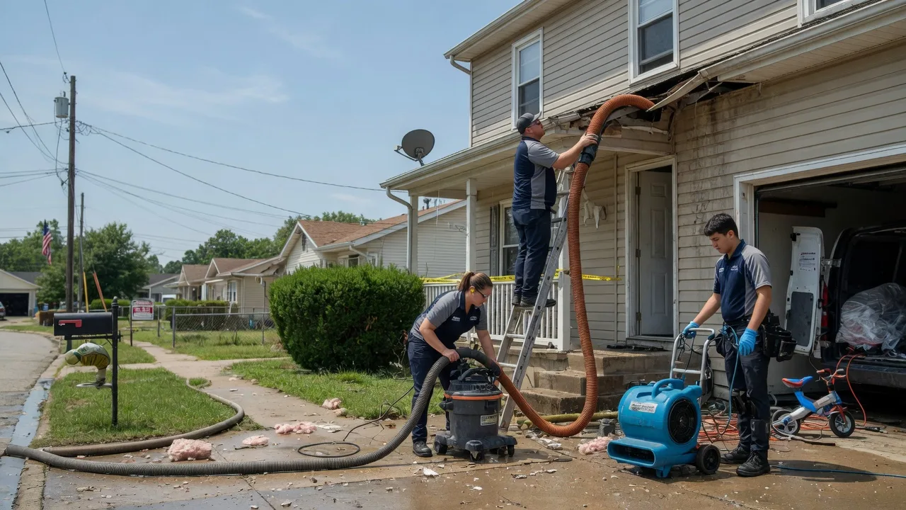 Water Damage Restoration in Hillsdale, MI near me